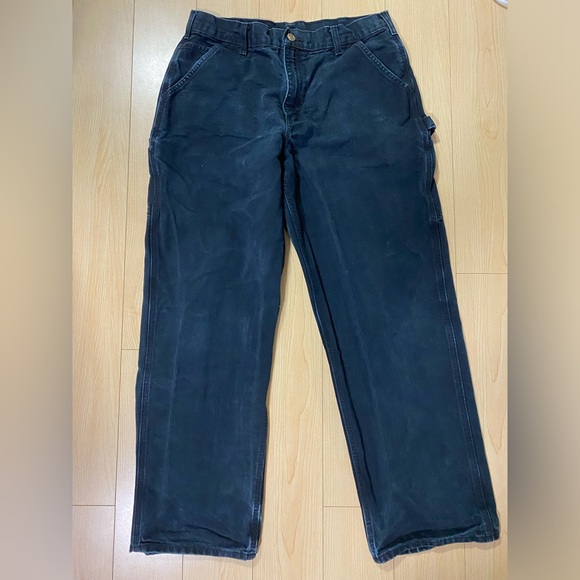 Carhartt original dungaree fit men’s black - Picture 1 of 3